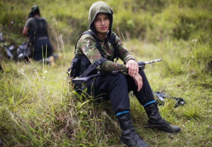 Los miembros de las Farc en su proceso de readaptación. FOTO/EFE