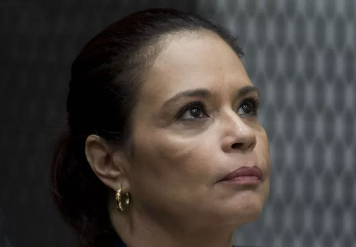 Roxana Baldetti. Foto: AP