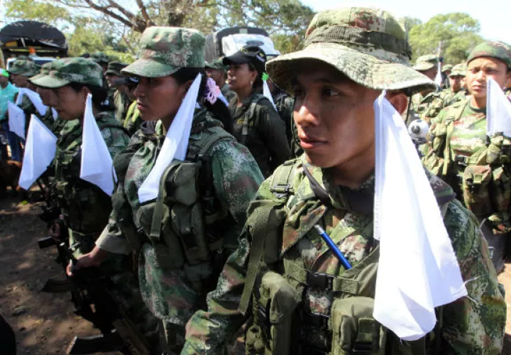 Los guerrilleros de las Farc han llegado a las zonas especiales. FOTO/EFE