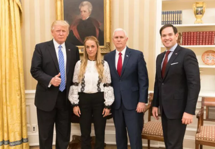 Lilian Tintori, se reunió recientemente con el presidente Donald Trump.