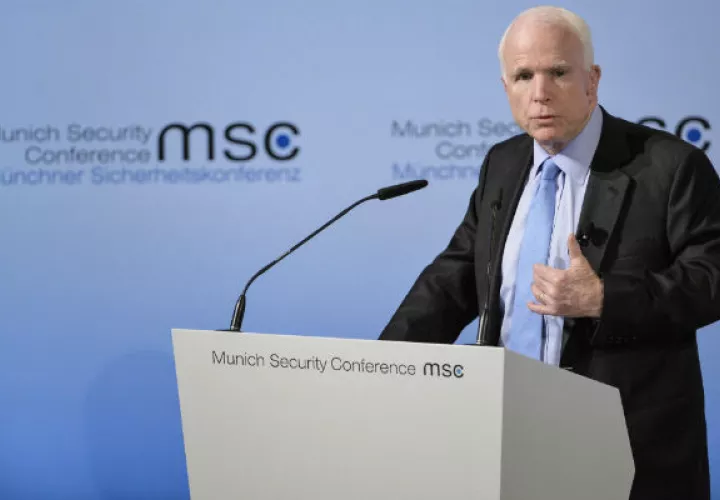 Senador y excandidato presidencial republicano John McCain. FOTO/EFE