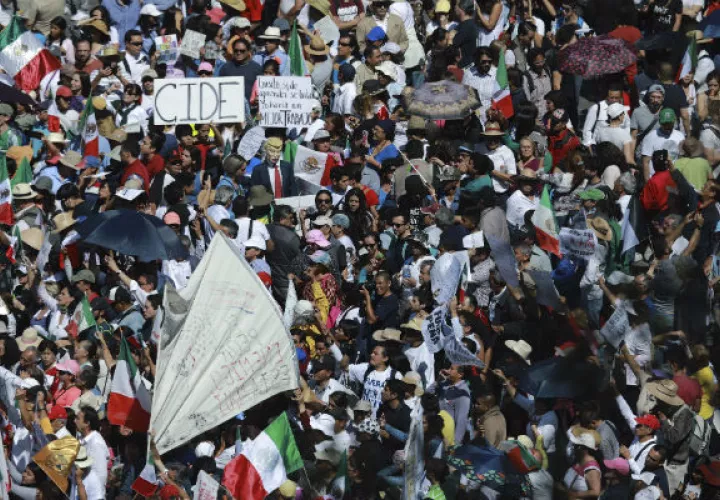 Los mexicanos se unen contra las medidas de Trump. FOTO/EFE