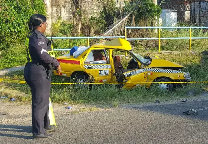 Así quedó el vehículo. Foto: Delfia Cortez 