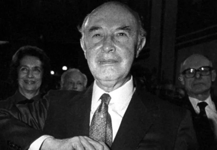 Alfonso García Robles, premio Nobel de la Paz en 1982. FOTO/AP