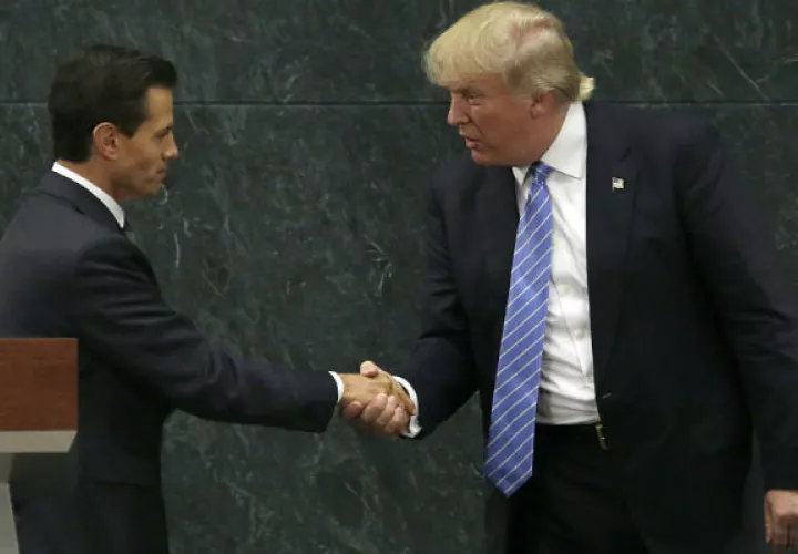 La relación entre Enrique Peña Nieto y Donald Trump, sigue tirante.