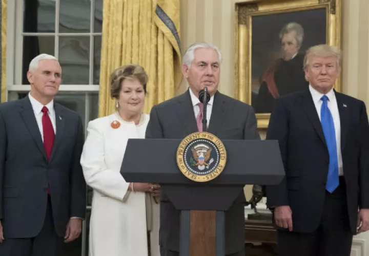 Rex Tillerson, Secretario de Estado de EE.UU.