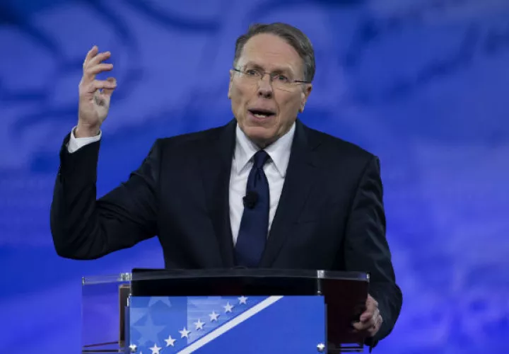 Wayne LaPierre. Foto: EFE.