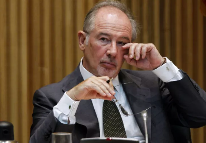 Exdirector gerente del Fondo Monetario Internacional (FMI) y exvicepresidente del Gobierno español Rodrigo Rato. FOTO/AP 