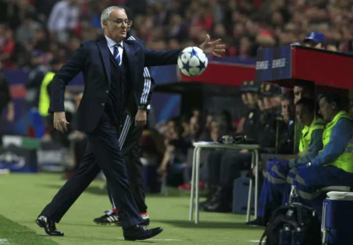 El técnico italiano en el juego del miércoles ante el Sevilla./ Foto AP