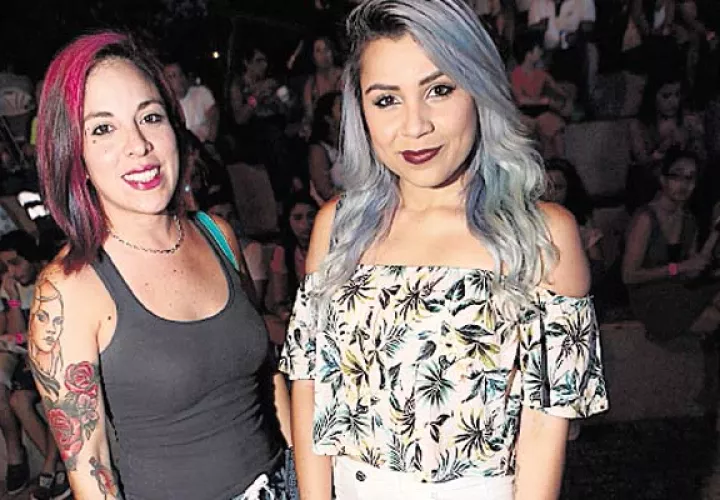 2. Belkys Morales y Luccia Herrera.
