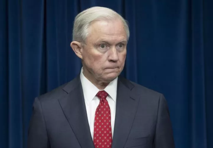 El fiscal general de EE.UU., Jeff Sessions, hace varias recomendaciones /Foto EFE