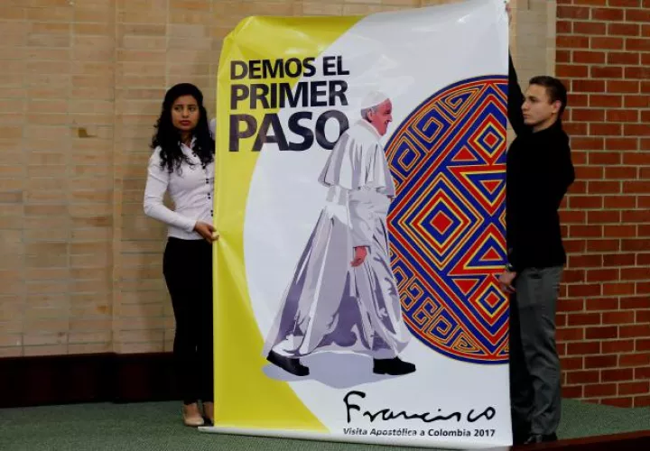 Promocionan la visita papal. /Foto EFE