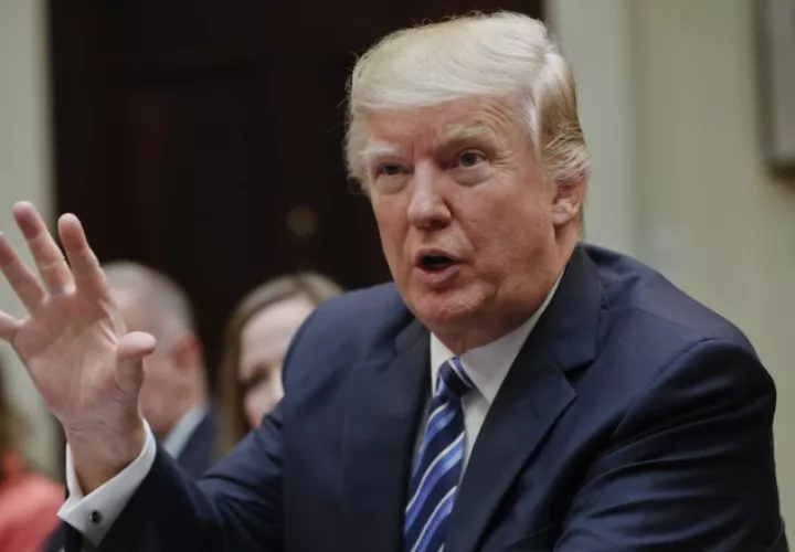 El presidente de EE.UU., Donald Trump, sigue generando controversias en su país y el exterior. /Foto AP