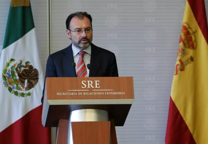 Ministro mexicano de Relaciones Exteriores Luis Videgaray. /Foto EFE