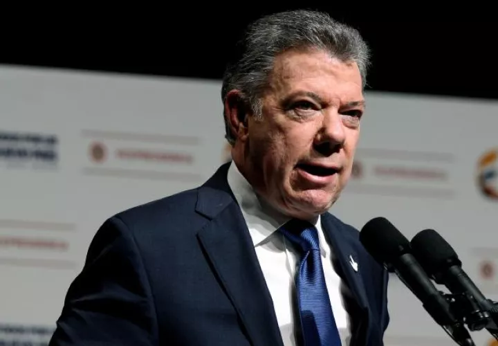 Juan Manuel Santos /Foto EFE