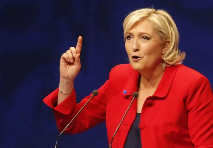 Candidata Marine Le Pen. /Foto AP