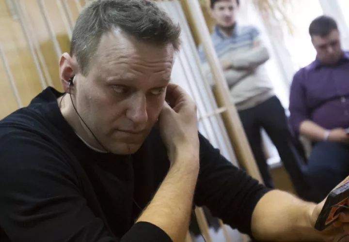 El líder opositor ruso  Alexéi Navalni, tiene aspiración presidencial. /Foto AP