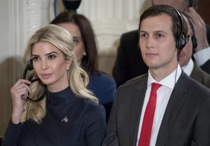 Ivanka Trump y su esposo Jared Kushner. /Foto AP