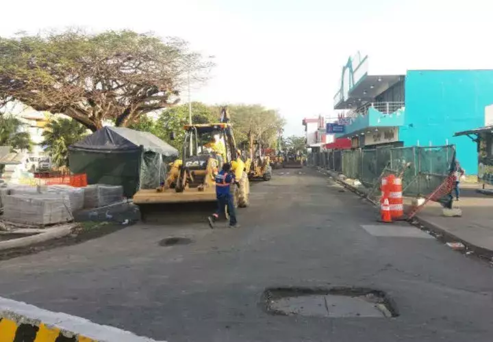 Los trabajos que realiza la empresa. Foto: Delfia Cortez. 