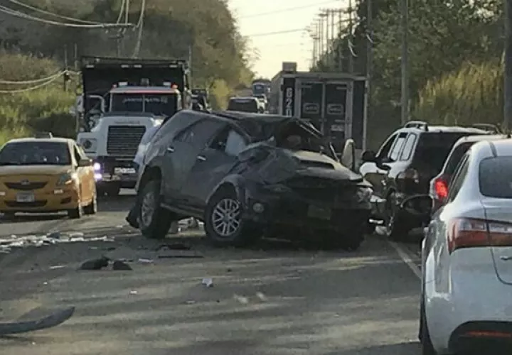 Van 750 accidentes automovilísticos hasta el 13 de marzo, según los Bomberos.