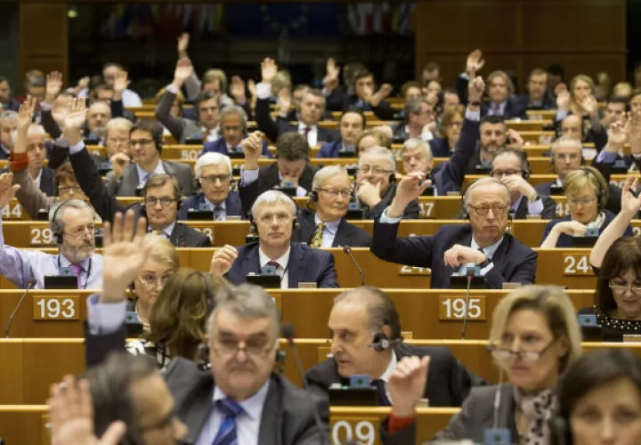 Parlamento Europeo. Foto: EFE