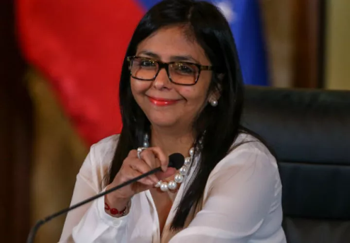 La canciller venezolana Delcy Rodríguez, dijo que Venezuela salió victoriosa de la reunión del Consejo Permanente de la OEA. FOTO/EFE