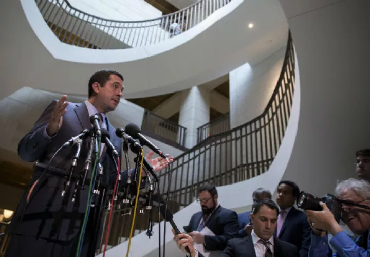 Devin Nunes, presidente Comité de Inteligencia de la Cámara de Representantes de Estados Unidos. FOTO/EFE