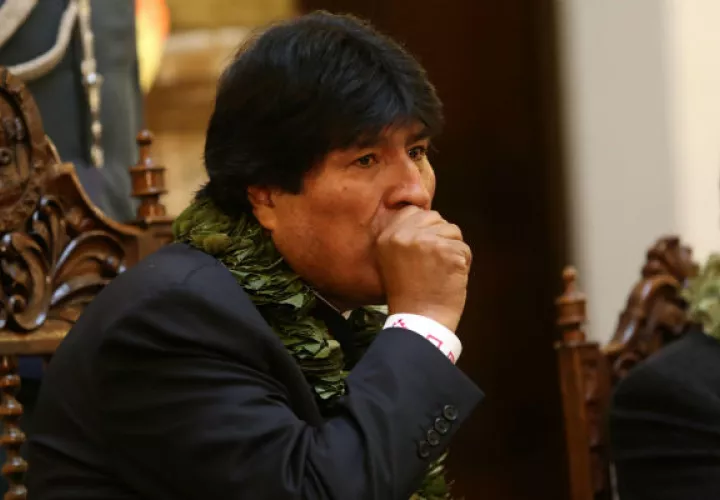 Evo Morales, presidente de Bolivia. Foto/ EFE