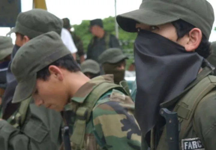 El gobierno colombiano cifra en 170 los niños en manos de la guerrilla. FOTO/EFE