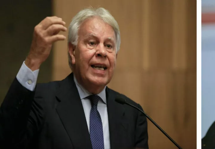 Ex jefe del Gobierno Español, Felipe González. FOTO/EFE