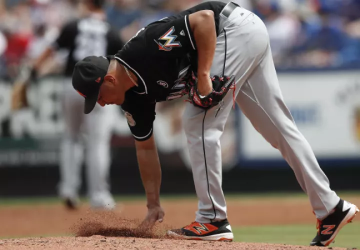A Severino le pegaron cuatro jonrones en los juegos de entrenamiento./ Foto AP