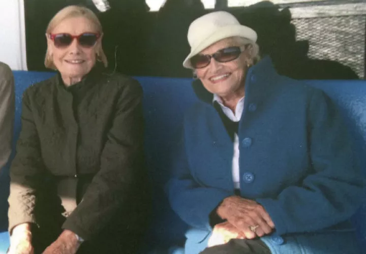  Martha Williams y Jean Haley. Foto/ AP