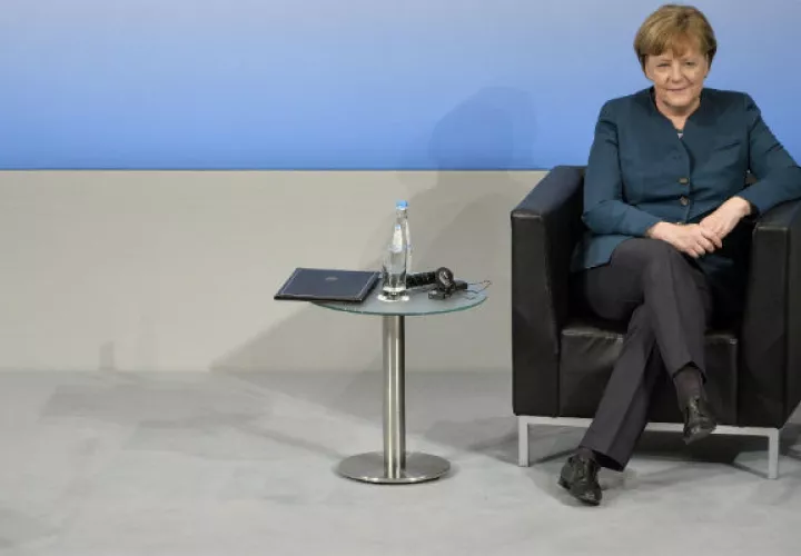 El presidente Donald Trump, está impresionado con el liderazgo de Ángela Merkel.