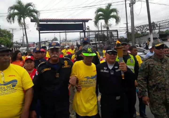 Llegada triunfante. Foto: Leonardo Machuca G.