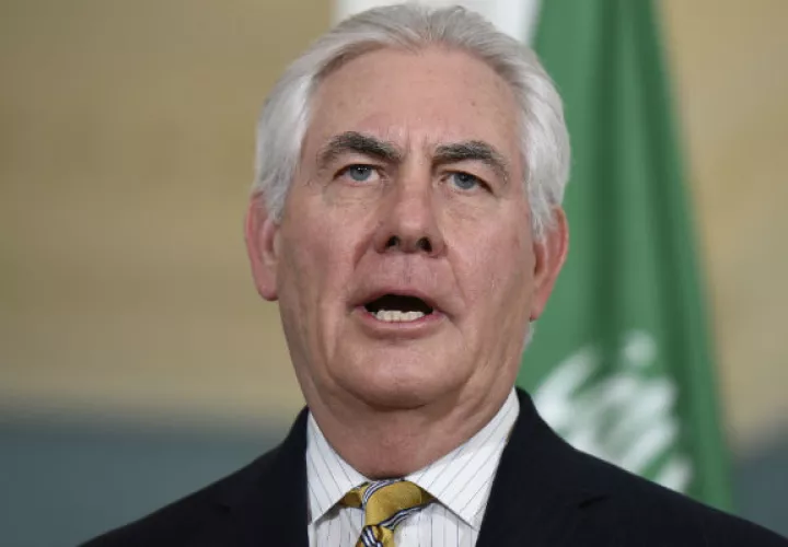 Secretario de Estado de Estados Unidos., Rex Tillerson. FOTO/AP