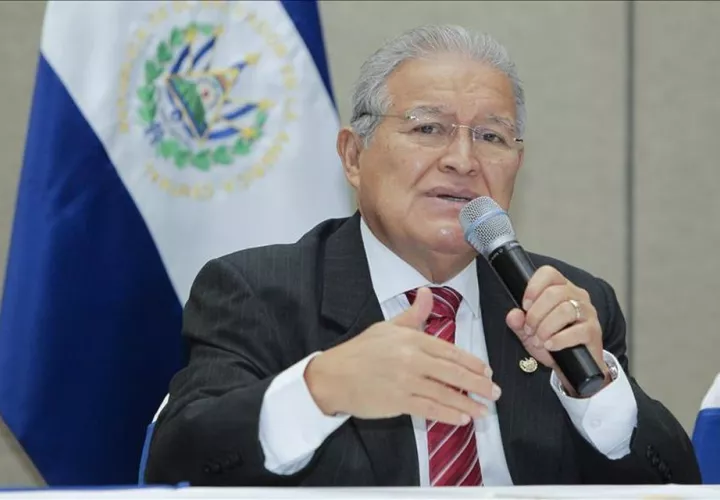 Presidente de El Salvador, Salvador Sánchez Cerén.