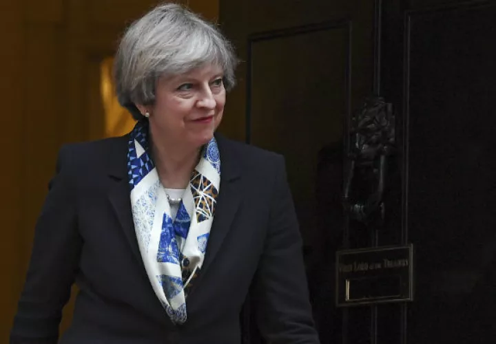 La primer ministra británica Theresa May, ha perdido dos importantes batallas.FOTO/EFE 