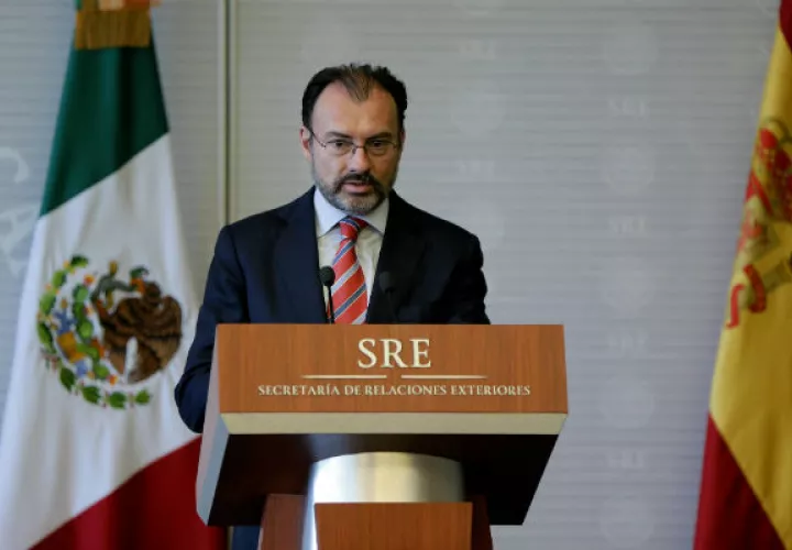 Canciller de México, Luis Videgaray. FOTO/EFE