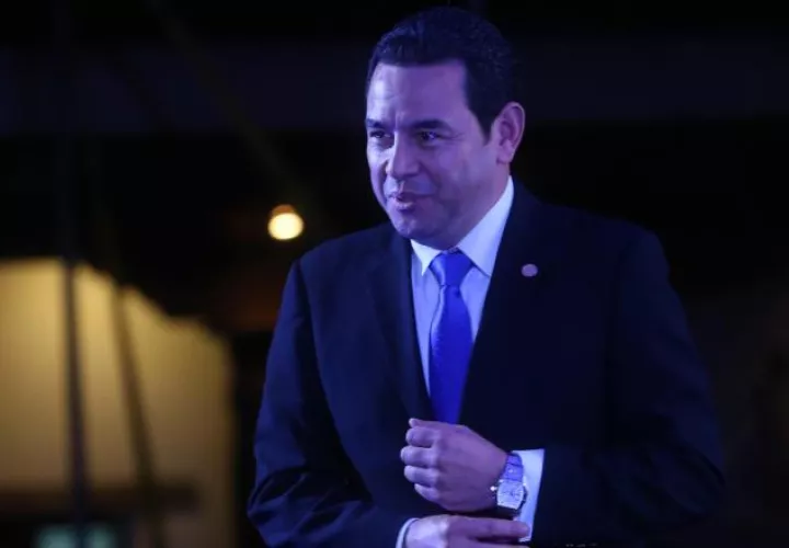 El comediante Jimmy Morales llegó a la presidencia de Guatemala. /Foto EFE