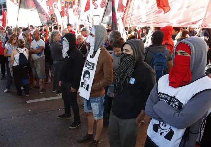 En contra del Gobierno. /Foto EFE