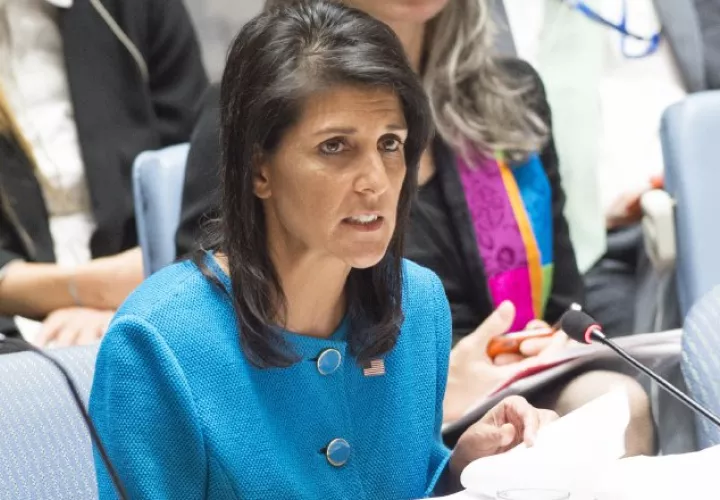Nikki Haley, embajadora de EE.UU. ante la ONU /Foto EFE