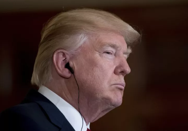 Donald Trump no tiene buena relación con los medios. /Foto AP