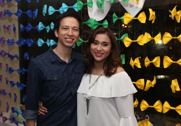 1. Taylin Luzcando y Giovanni Effio.