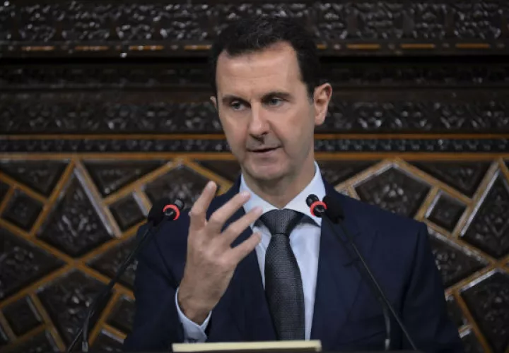 El presidente sirio Bashar Assad, enfrenta una crisis política desde hace casi 6 años. FOTO/AP 