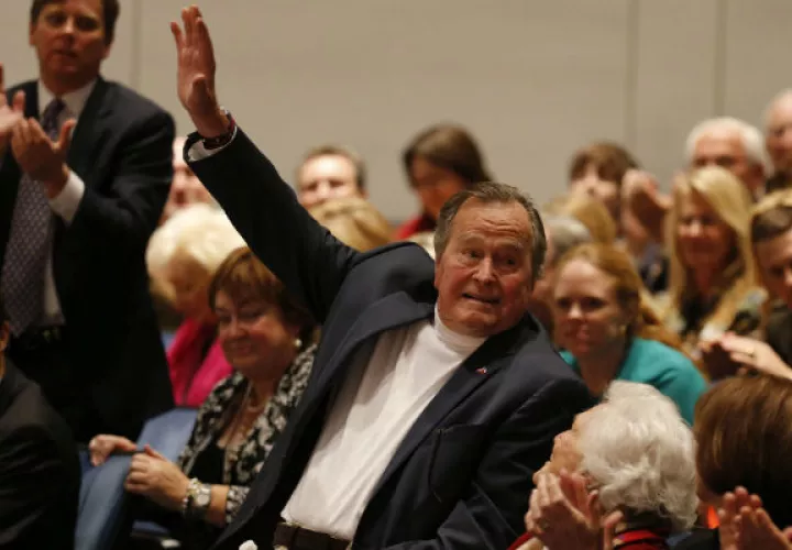 El expresidente de EE.UU., George Bush padre. Foto: EFE
