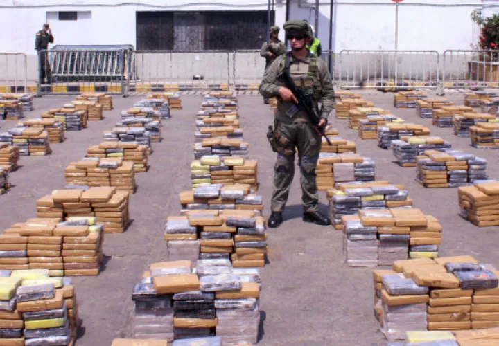 El cargamento de droga tenía como destino España. FOTO/AP