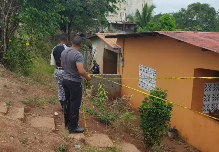 Lugar de los asesinatos. Foto: Delfia Cortez 