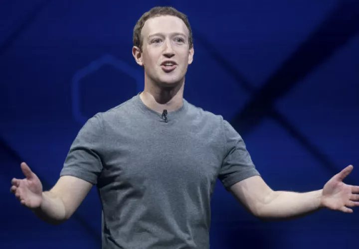 Mark Zuckerberg, durante una conferencia anual F8. FOTO/AP