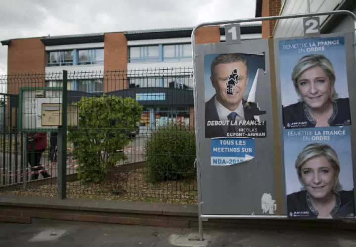 Las encuestas apuntan a una reñida contienda entre los cuatro contrincantes que buscarán disputar la segunda ronda presidencial. FOTO/AP