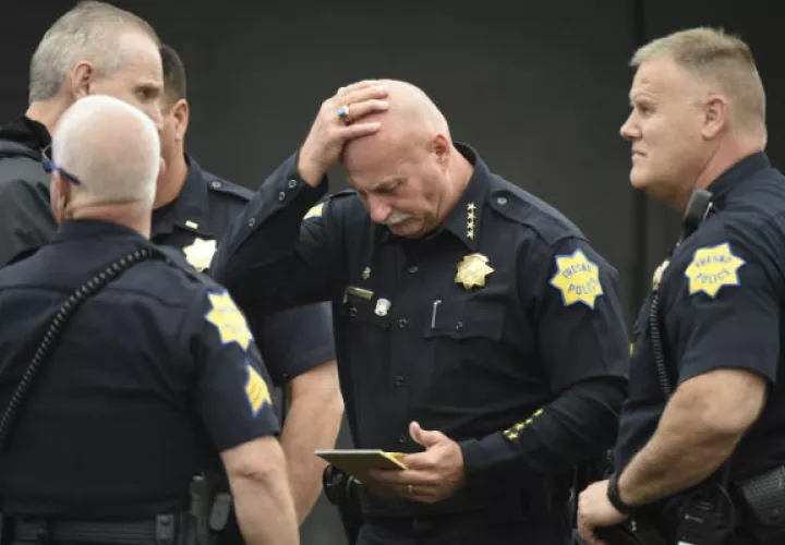 La policía precisa que el suceso es meramente racial. FOTO/AP